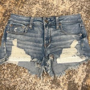 American eagle jean shorts